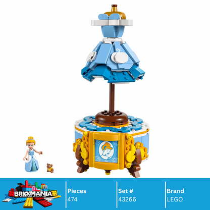 LEGO 43266 Disney Cinderella's Dress | 474 PCS