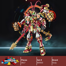 GuLy 80502 Monkey King Electroplating Limited Edition Building Toy Set | 3617 PCS