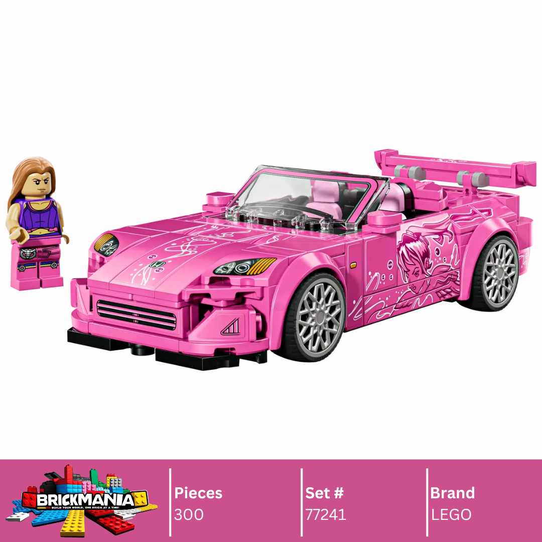 LEGO 77241 Speed Champions 2 Fast 2 Furious Honda S2000 | 300 PCS