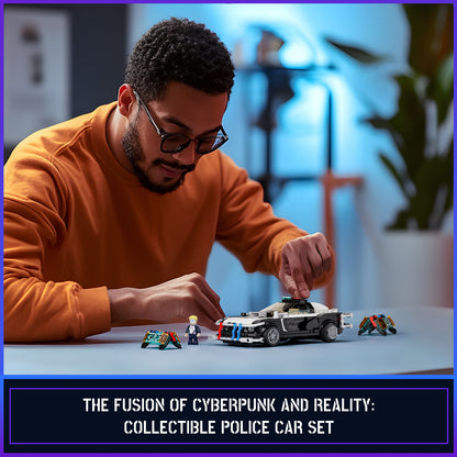 Lumibricks F9043 Police Patrol Car Building Toy Set | 372 PCS