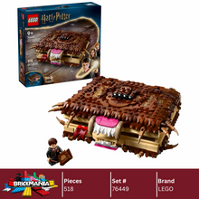 LEGO 76449 Harry Potter Chomping Monster Book of Monsters | 518 PCS
