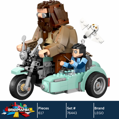 LEGO 76443 Harry Potter Hagrid™ & Harry's Motorcycle Ride | 617 PCS