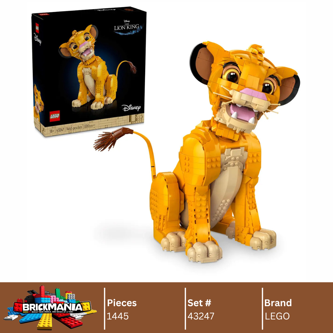 LEGO 43247 Young Simba the Lion King | 1445 PCS – Brickmania