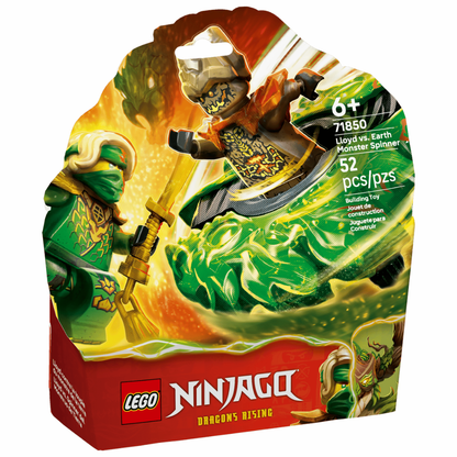 LEGO 71850 Ninjago Lloyd vs. Earth Monster Spinner | 52 PCS
