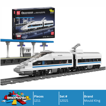 Mould King 12021 CRH380A High Speed Train Building Toy Set | 1211 PCS