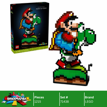 LEGO 71438 Super Mario World™: Mario & Yoshi | 1215 PCS