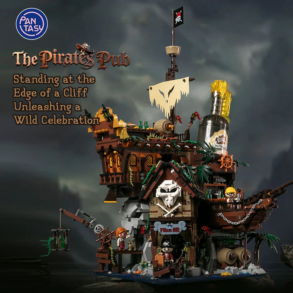 Pantasy 85022 Pirate The Pirates Pub Building Toy Set | 2858 PCS