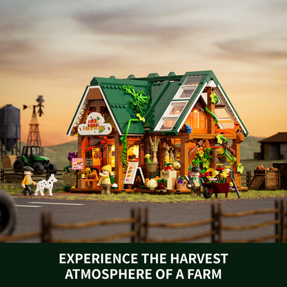 Lumibricks F9029 Farm Store Building Toy Set | 1523 PCS