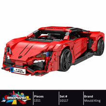 Mould King 10117 Liken Hypersport Car Building Toy Set | 1311 PCS