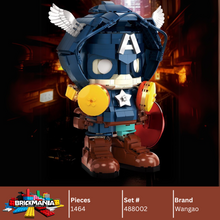 Wangao 488002 Captain America Building Toy Set | 1464 PCS