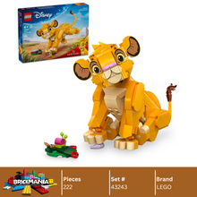 LEGO 43243 Simba the Lion King Cub | 222 PCS