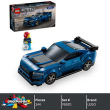 LEGO 76920 Speed Champions Ford Mustang Dark Horse Sports Car | 344 PCS