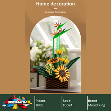 Mould King 10024 Birds of Paradise Flower Bouquet Building Toy Set | 1608 PCS