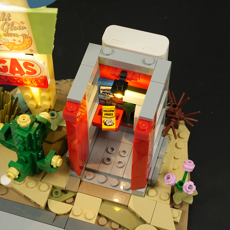 Lumibricks L9082 Sunset Stopover Building Toy Set | 455 PCS