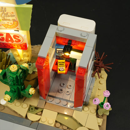 Lumibricks L9082 Sunset Stopover Building Toy Set | 455 PCS