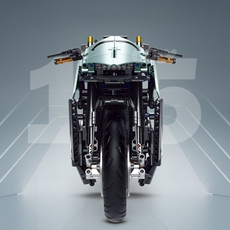 GULY 60505 Aston Martin Motorcycle Building Set | 2176 PCS
