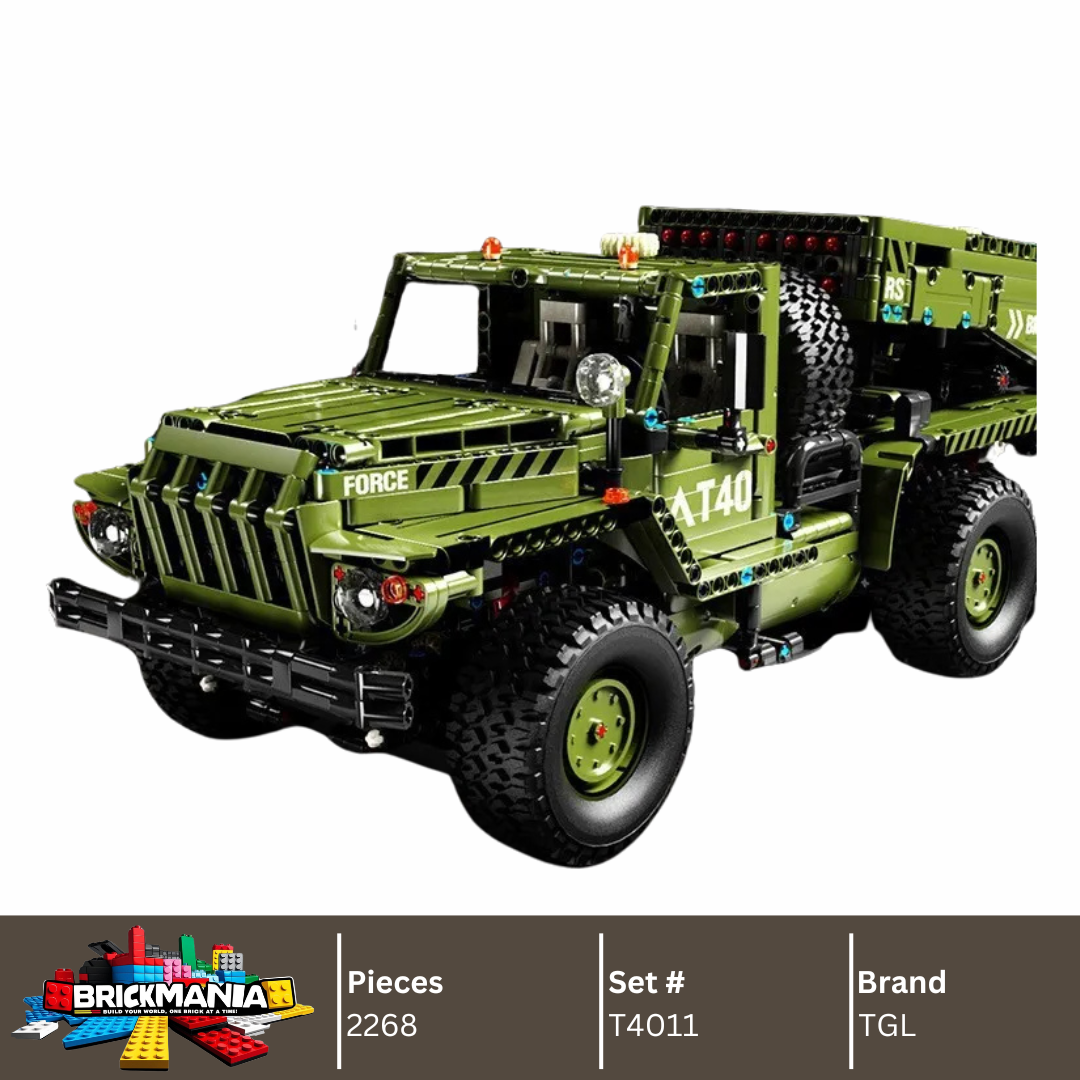 TGL T4011 Katyusha Rocket Launcher Building Toy Set | 2268 PCS
