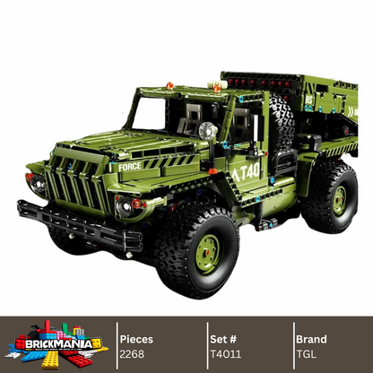 TGL T4011 Katyusha Rocket Launcher Building Toy Set | 2268 PCS