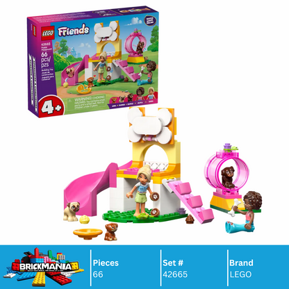 LEGO 42665 Friends Puppy Playground | 66 PCS