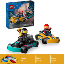 LEGO 60400 Go-Karts and Race Drivers | 99 PCS