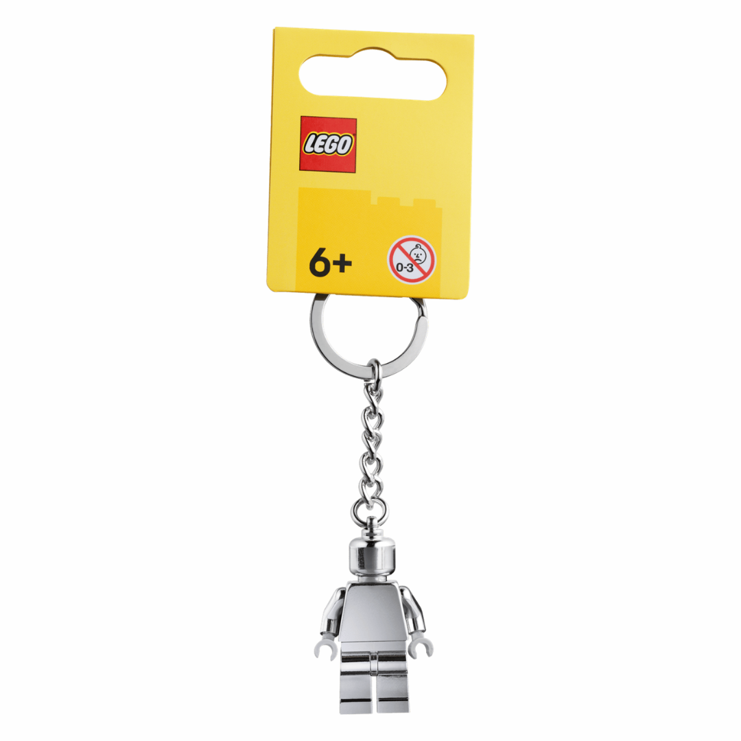 LEGO 854305 Silver Minifigure Key Chain