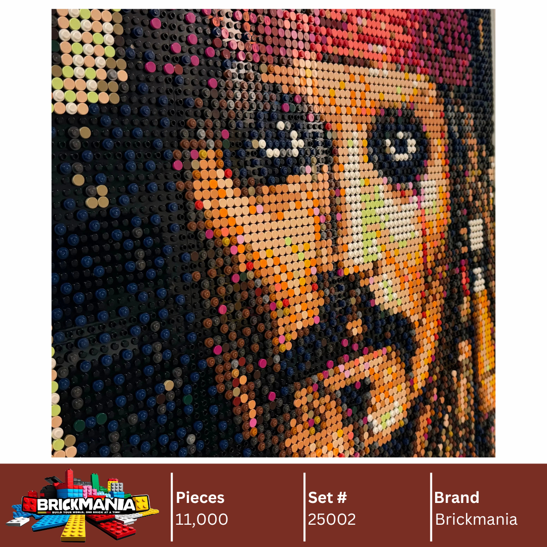 Brickmania 25002 Jack Sparrow Mosaic Wall Art | 10,240 PCS