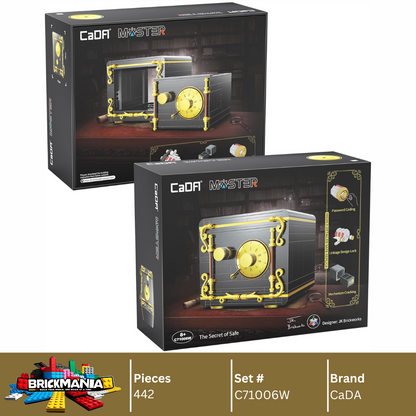 CaDA C71006W Combination Safe Building Toy Set | 442 PCS