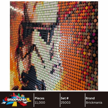 Brickmania 25003 Stormtrooper Mosaic Wall Art | 10,240 PCS