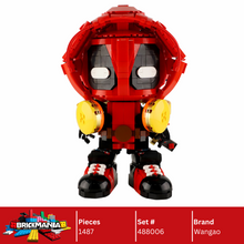Wangao 488006 The Devil Moves Deadpool Building Toy Set | 1487 PCS
