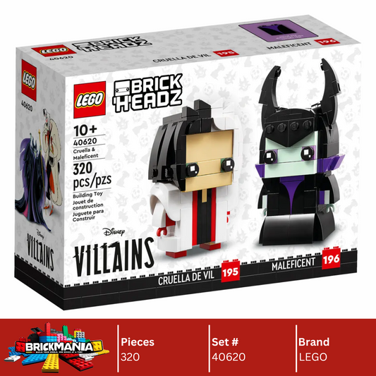 LEGO 40620 Cruella & Maleficent | 320 PCS
