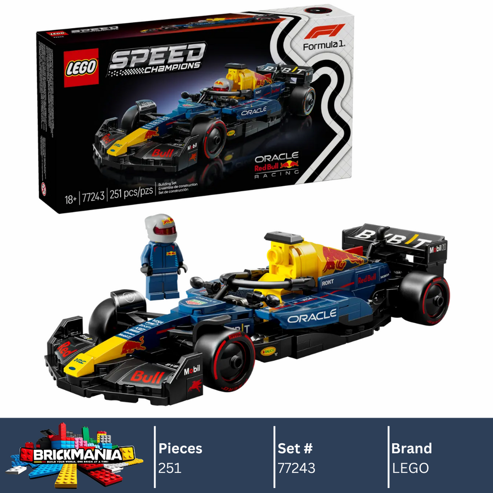 LEGO 77243 Speed Champions Oracle Red Bull Racing RB20 F1® Race Car ...