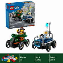 LEGO 60459 Airplane vs. Hospital Bed Race Car Pack | 70 PCS