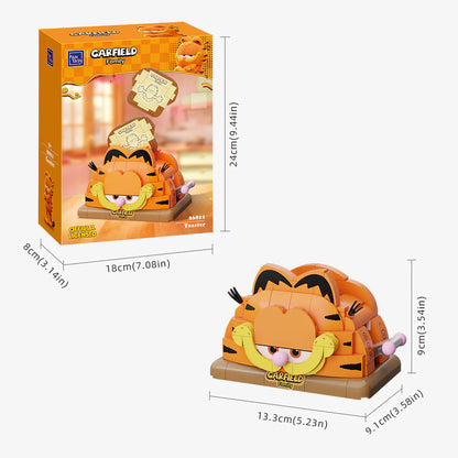 Pantasy 86811 Garfield Fantastic Machines Series Toaster Building Toy Set |300 PCS