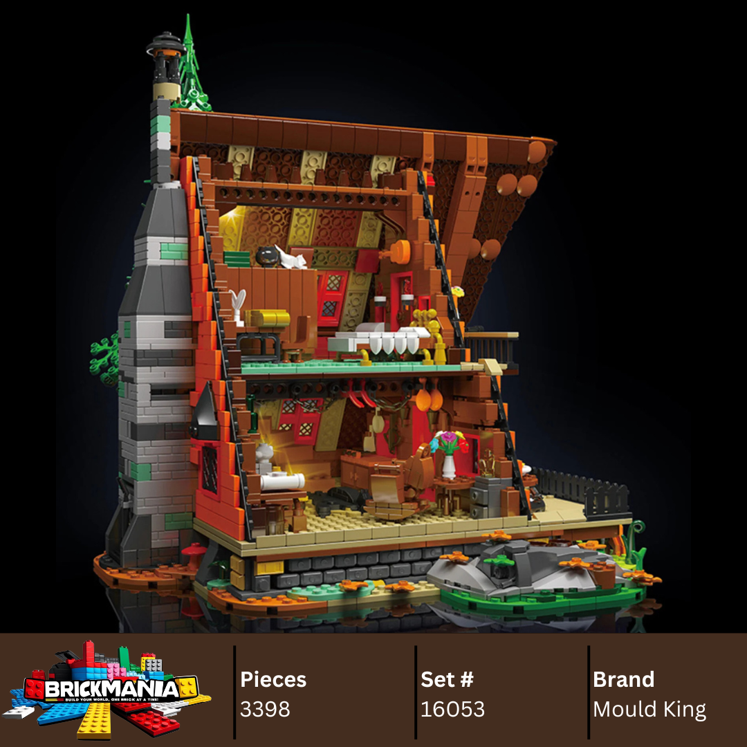 Mould King 16053 Cabin in The Woods Building Toy Set | 3,398 PCS