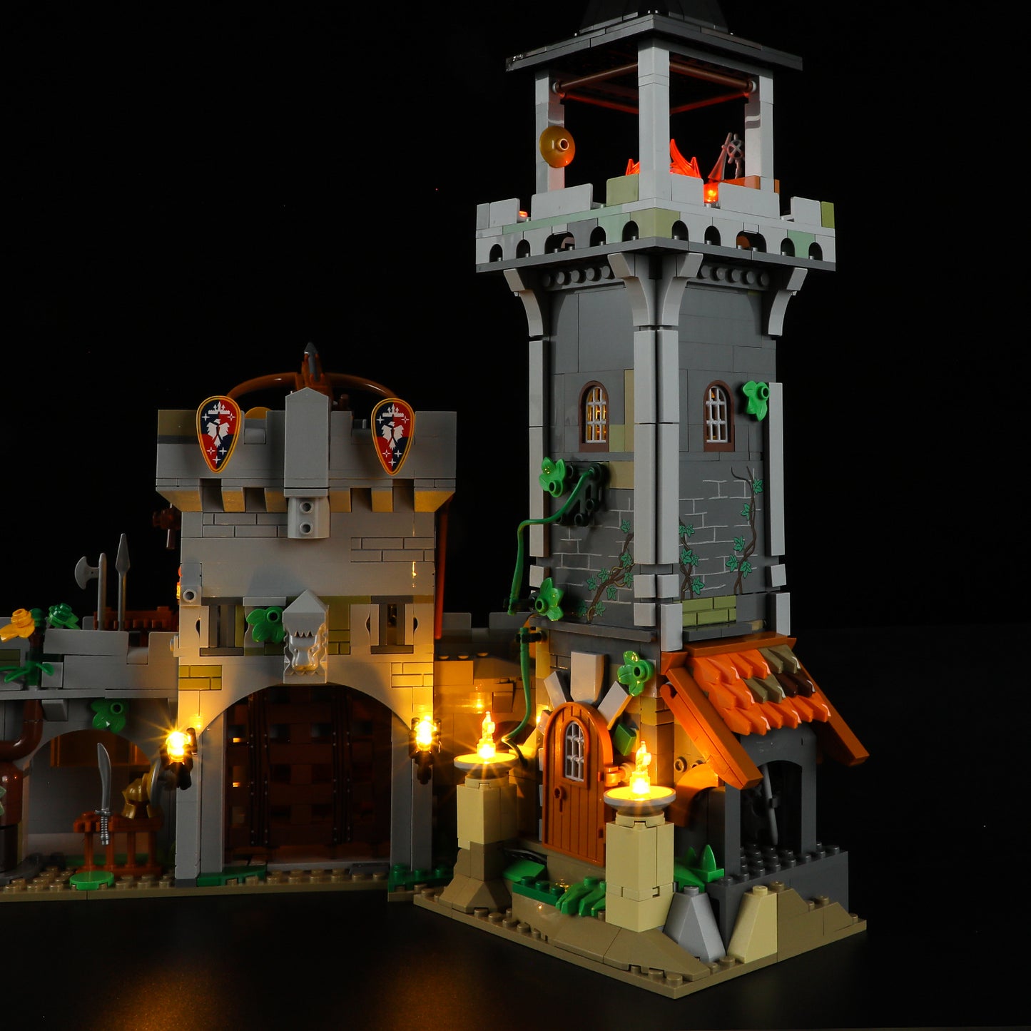 Lumibricks F9027 Medieval Watchtower Building Toy Set | 1625 PCS