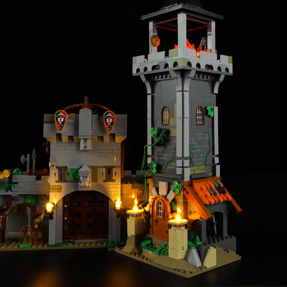 Lumibricks F9027 Medieval Watchtower Building Toy Set | 1625 PCS