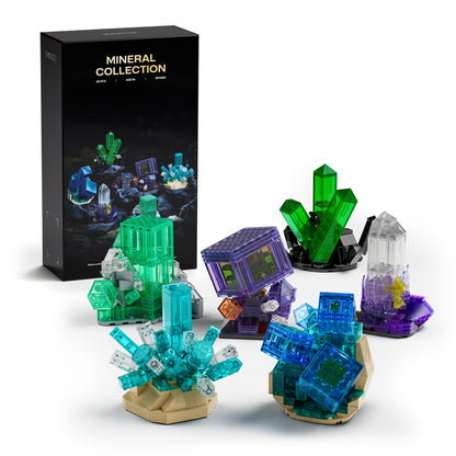 Nifeliz NF10363 Cool Tone Rock Building Set | 651 PCS