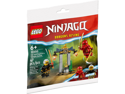 LEGO 30650 NINJAGO Kai and Rapton's Temple Battle | 47 PCS | Retired