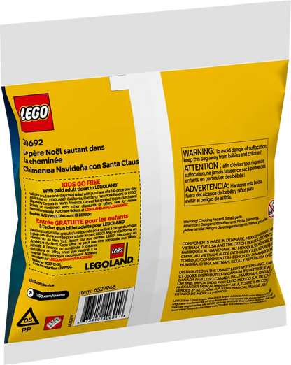 LEGO 30692 Creator Christmas Chimney Fun with Santa | 60 PCS