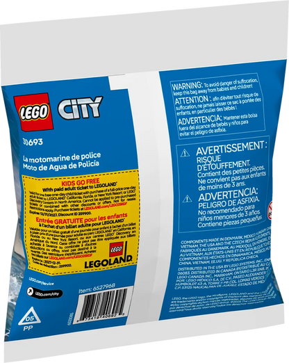 LEGO 30693 City Police Water Scooter | 29 PCS
