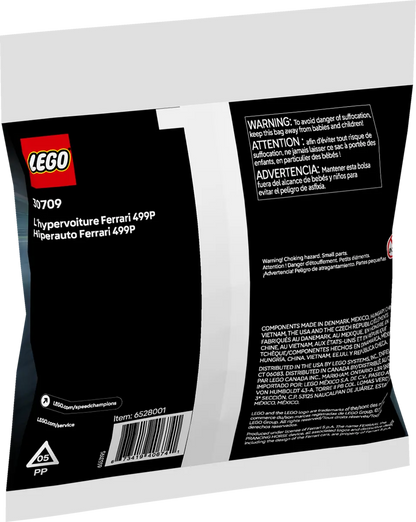 LEGO 30709 Car Ferrari 499P - Hypercar | 62 PCS