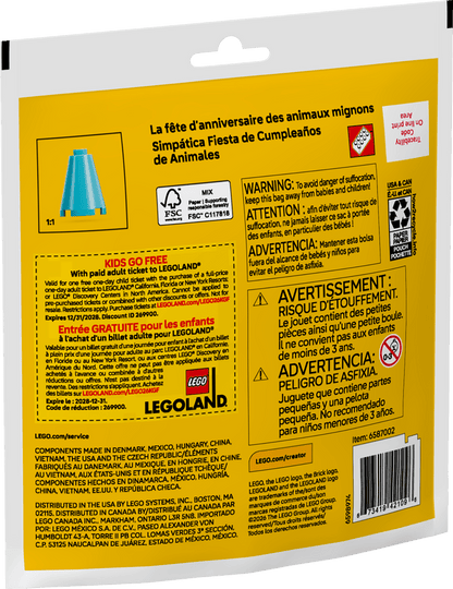 LEGO 30715 creator Cute Animal Birthday Party | 64 PCS