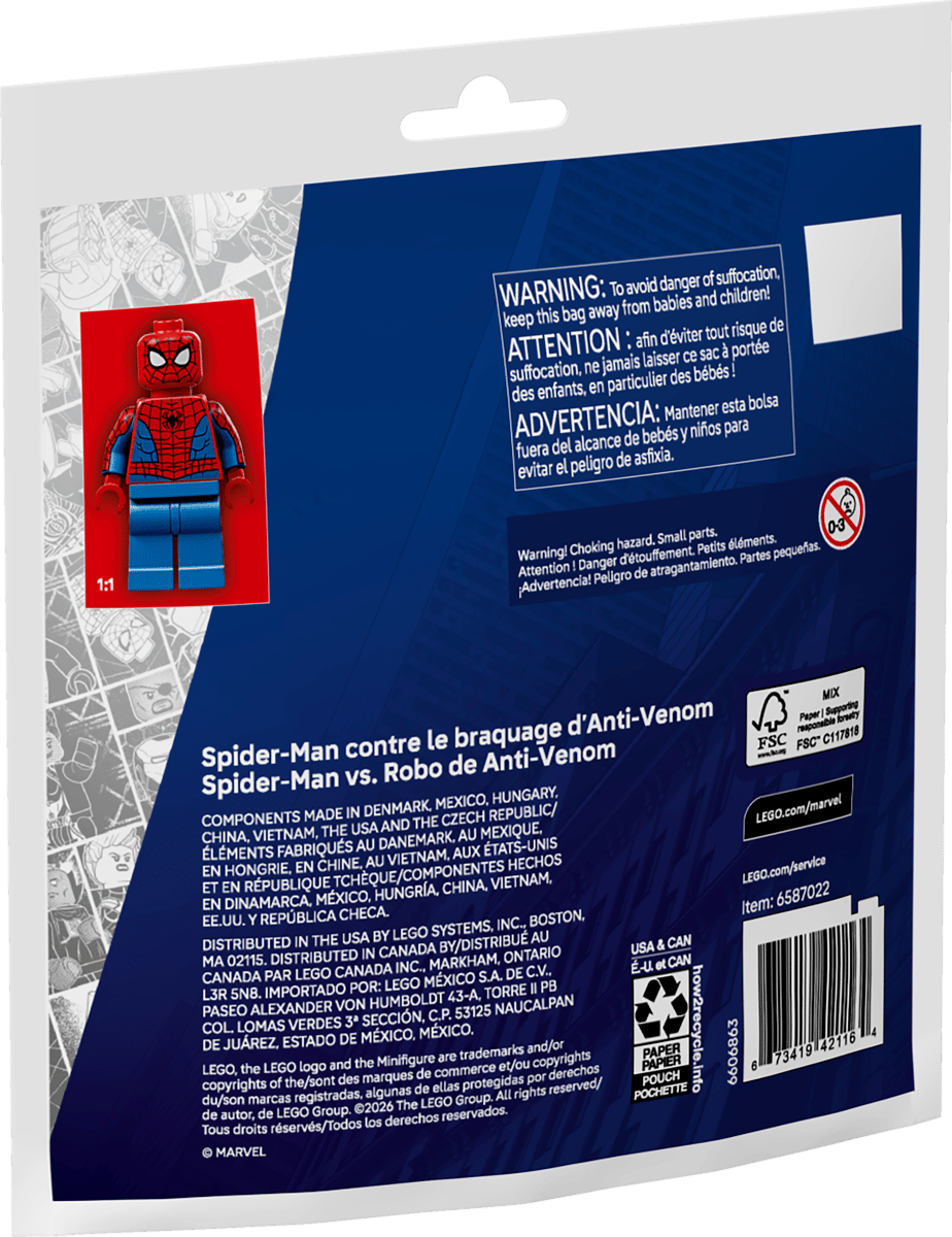 LEGO 30725 Marvel Spider-Man vs. Anti-Venom Heist | 31 PCS