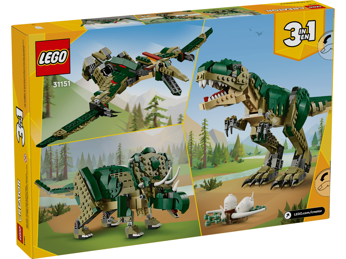 LEGO 31151 Creator 3-in-1 T. rex | 626 PCS