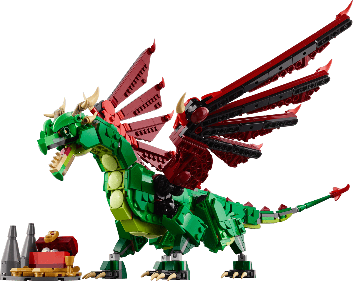 LEGO 31161 Creator 3-in-1 Medieval Dragon | 715 PCS