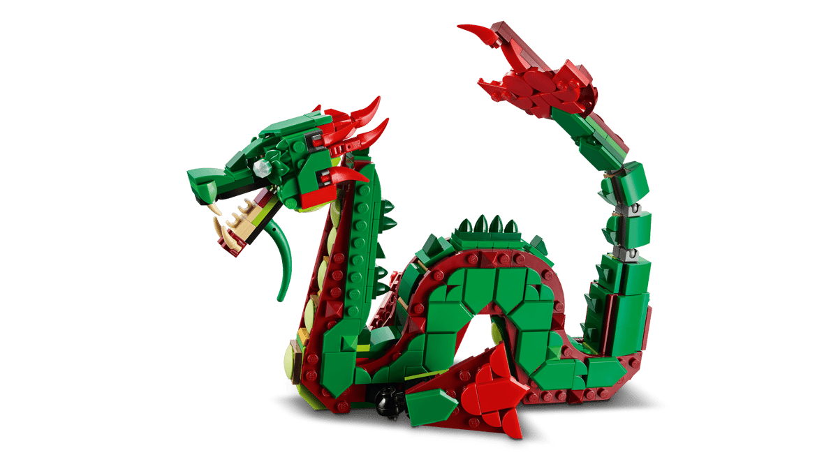 LEGO 31161 Creator 3-in-1 Medieval Dragon | 715 PCS