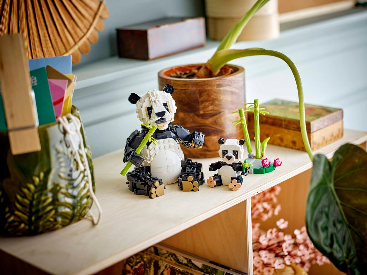 LEGO 31165 Creator Wild Animals: Panda Family | 626 PCS