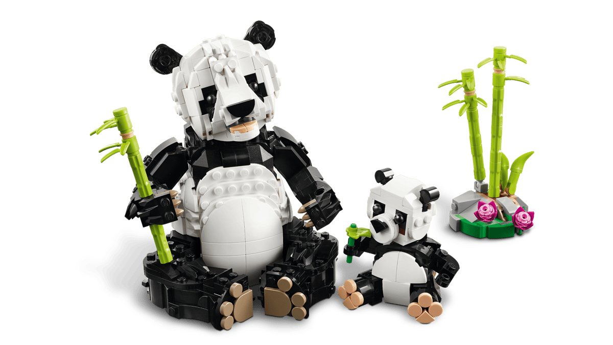 LEGO 31165 Creator Wild Animals: Panda Family | 626 PCS