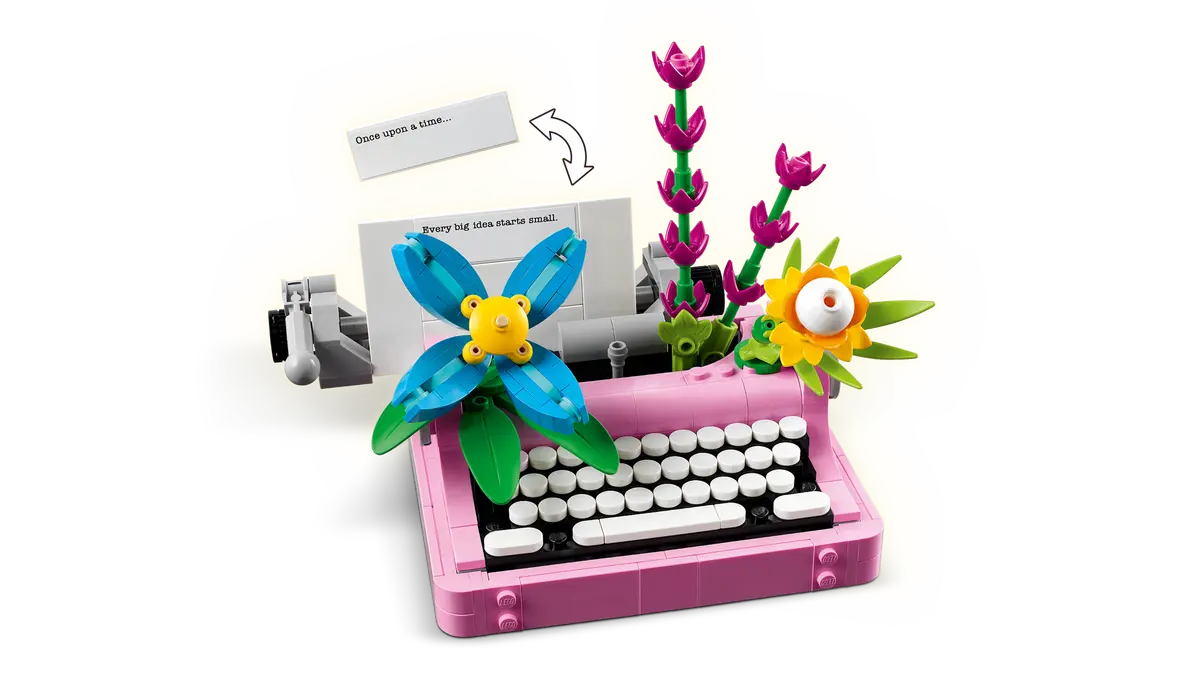 LEGO 31169 Creator 3in1 Typewriter with Flowers | 363 PCS