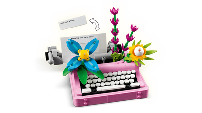 LEGO 31169 Creator 3in1 Typewriter with Flowers | 363 PCS